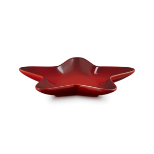 Le Creuset Stoneware Cerise Star Plate 20cm